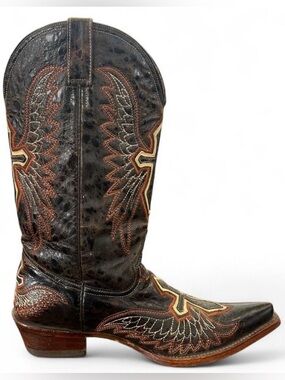 Womens Pecos Bill Western Cowgirl Boots size 8.5-9